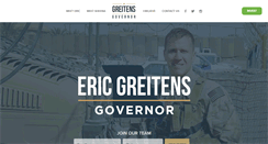 Desktop Screenshot of ericgreitens.com