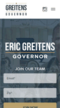 Mobile Screenshot of ericgreitens.com